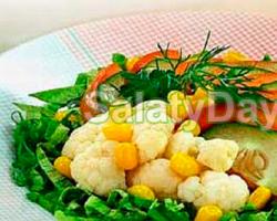 Шампиньоны с цветной капустой: рецепты первых и вторых блюд Суп с цветной капустой, шампиньонами и овощами