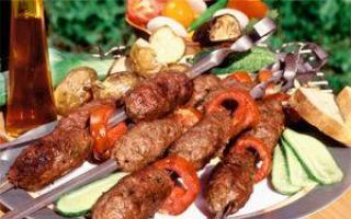 Как приготовить люля-кебаб в домашних условиях - сочное мясо для пикника