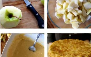 Яблочный пирог на кефире – вкуснее чем шарлотка Как испечь шарлотку на кефире в духовке