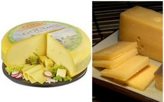Сыр Гауда: особенности, калорийность и приготовление в домашних условиях